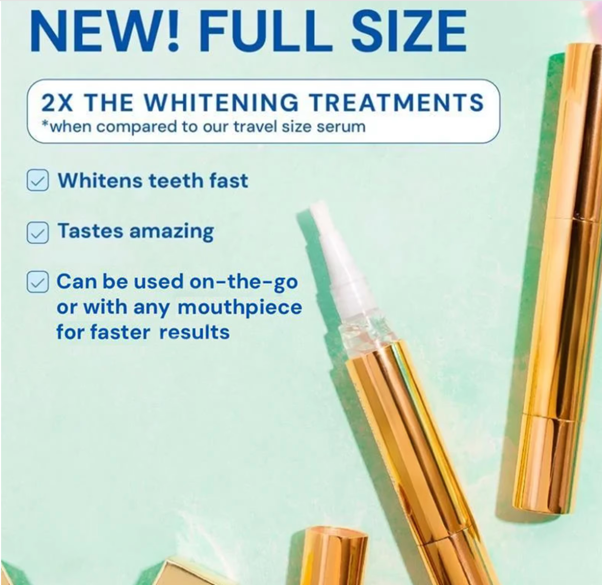 AuraWhite Express Smile Pen - Unlock a Visibly Brighter, Stain-Free Smile in Minutes, Anytime, Anywhere! 1+1 FREE