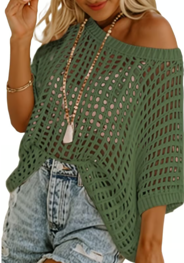 The AuraWeave Top - Effortless Summer Elegance - 50% OFF