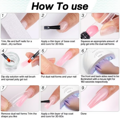 GlamQuick Nails - Achieve Salon-Perfect Nails in Minutes, Effortlessly at Home 50 % OFF