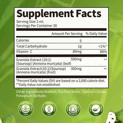 Gaea's Drops - Pure Soursop Elixir - 50% OFF