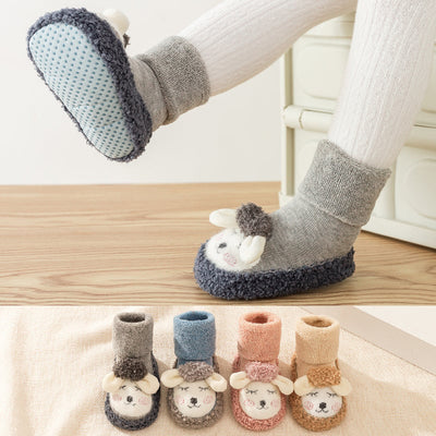 Baby Cartoon Plush Cotton Toddler Shoes – Keep Little Feet Warm, Safe & Adorable – 50% OFF