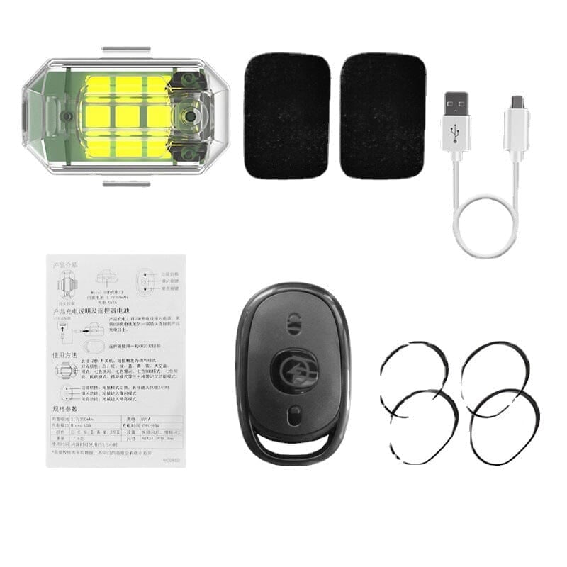 FlashGuard Wireless LED Strobe Light – Be Seen, Stay Safe, Anywhere, Anytime - 50% OFF