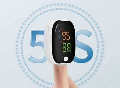 PulseGuard Pro Non-Invasive Medical Monitoring Device -  All-in-One Blood Oxygen, Heart Rate & Blood Pressure Tracker - 50% OFF