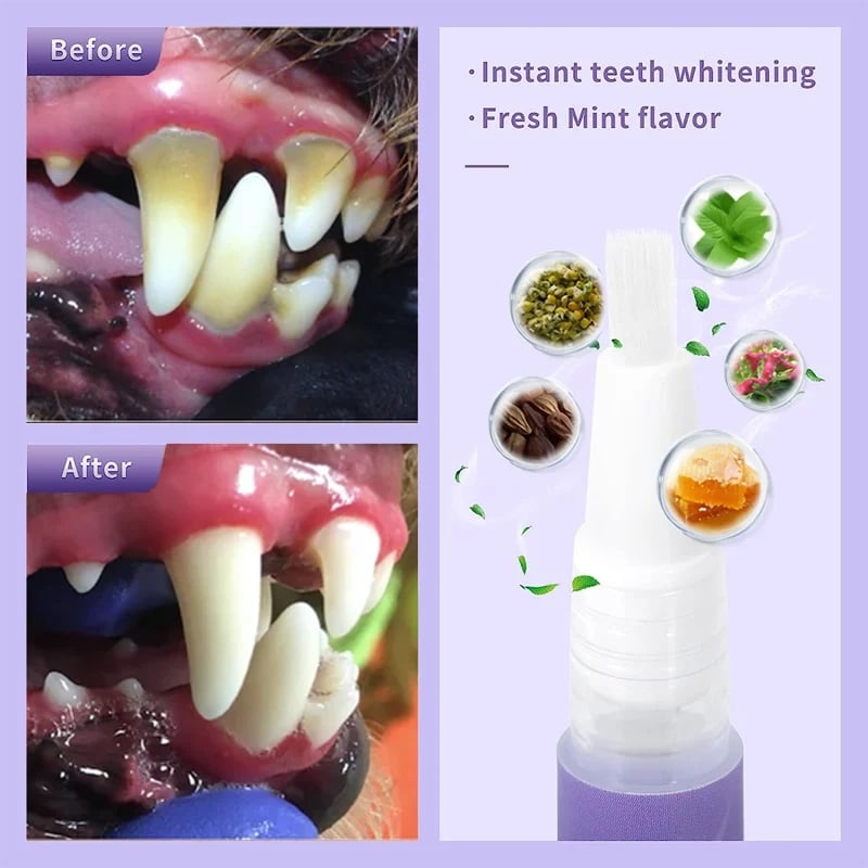 The Paw-Pure Oral Gel - A Vet-Clean Smile, No Brushing + 50% OFF