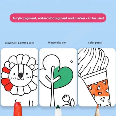 The WonderWall Drawing Roll - Screen-Free Fun, Mess-Free Walls + 50% OFF