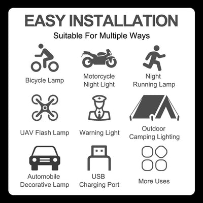 FlashGuard Wireless LED Strobe Light – Be Seen, Stay Safe, Anywhere, Anytime - 50% OFF