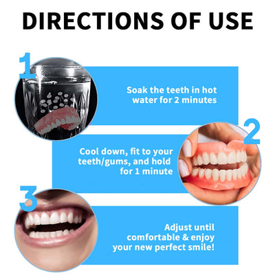 DentaLock Reline Kit - Make Your Loose Dentures Fit Like New - 50% OFF