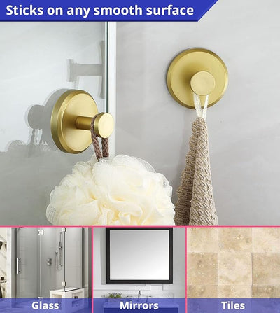 The Twist & Lock Suction Hook - Hang Anything, Damage - 1+1 FREE