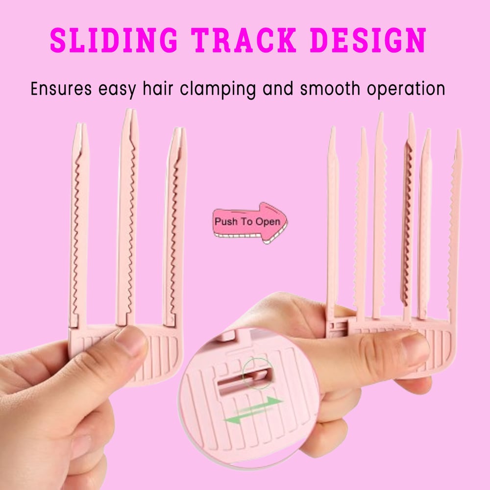 CrownLift Volumizing Hair Clip – 3/6 Teeth High Crown Root Lifter - 1+1 FREE