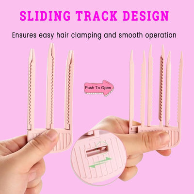 CrownLift Volumizing Hair Clip – 3/6 Teeth High Crown Root Lifter - 1+1 FREE