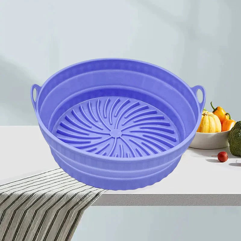 The AirCrisp Silicone Pan - Never Scrub Your Air Fryer Again - 1+1 FREE