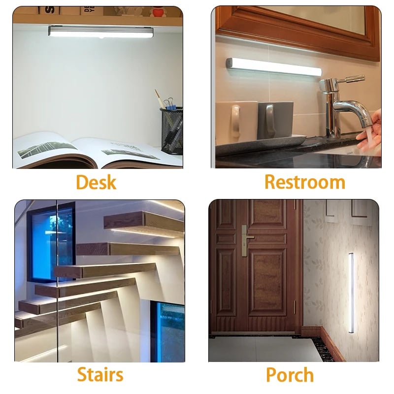 GlowMate Motion Sensor LED Light – Illuminate Your Space Effortlessly - 50% OFF