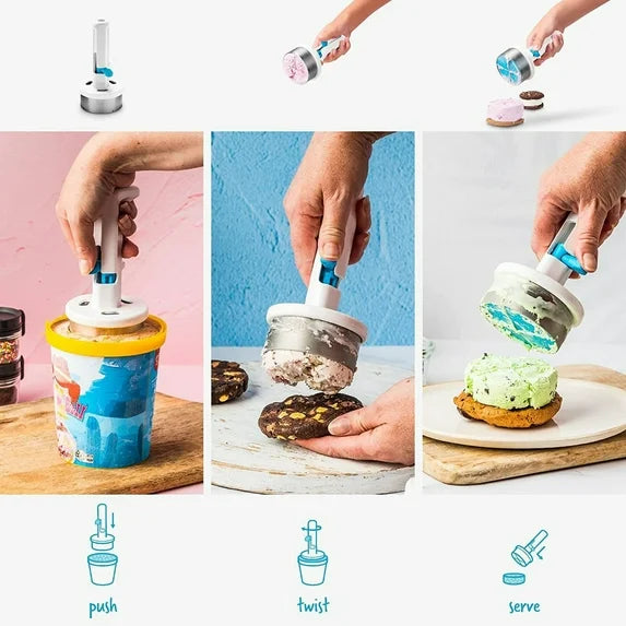 The PattyScoop - Perfect Ice Cream Sandwiches, No Mess - 50% OFF