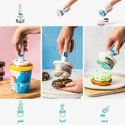 The PattyScoop - Perfect Ice Cream Sandwiches, No Mess - 50% OFF