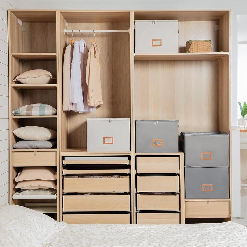 Fabric Shoe Organizer Box – Keep Your Shoes Neat, Clean & Dust-Free – 50% OFF