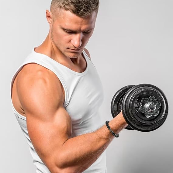 IronGrip Cuff Dumbbell-Inspired Fitness Bracelet - For Gym Lovers & Everyday Strength - 50% OFF