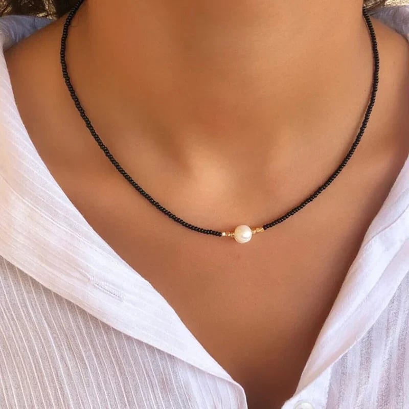 Freshwater Pearl Necklace – Handmade Elegance for Every Occasion - 50% OFF