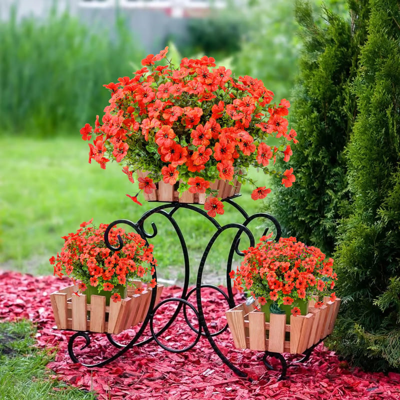 Exquisite UV Resistant Colorful Artificial Flowers