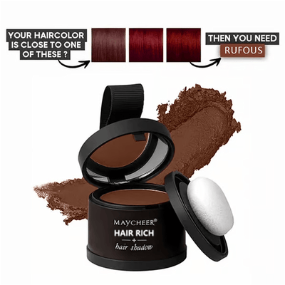 RootEase Touch-Up Powder - Water-Resistant Hairline & Root Concealer - 50% OFF