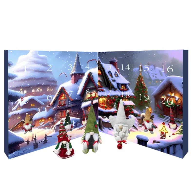 The Enchanted Gnome Advent Calendar - A New Friend Each Day + 50% OFF