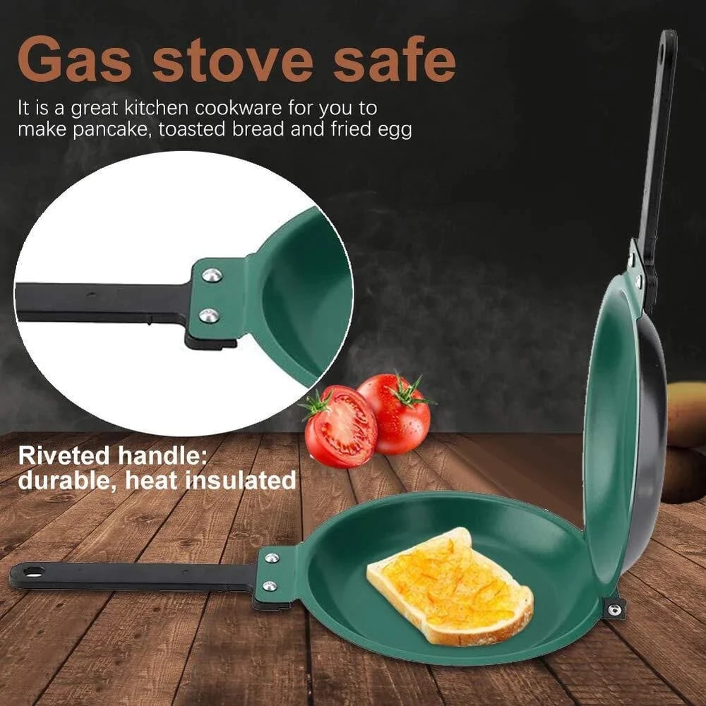 The Flip-Perfect Pancake Pan - Perfect Pancakes, Easy Flip + 50% OFF