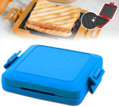 Microwave Toastie Sandwich Maker - Crispy Toasties in Minutes - 50% OFF