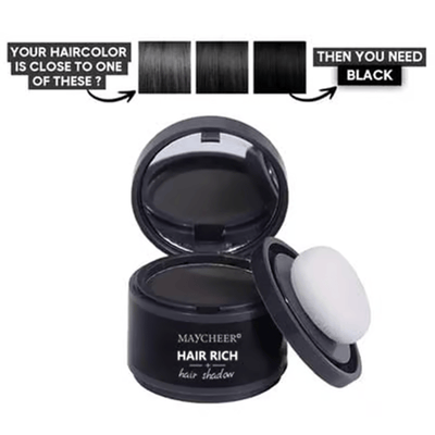 RootEase Touch-Up Powder - Water-Resistant Hairline & Root Concealer - 50% OFF