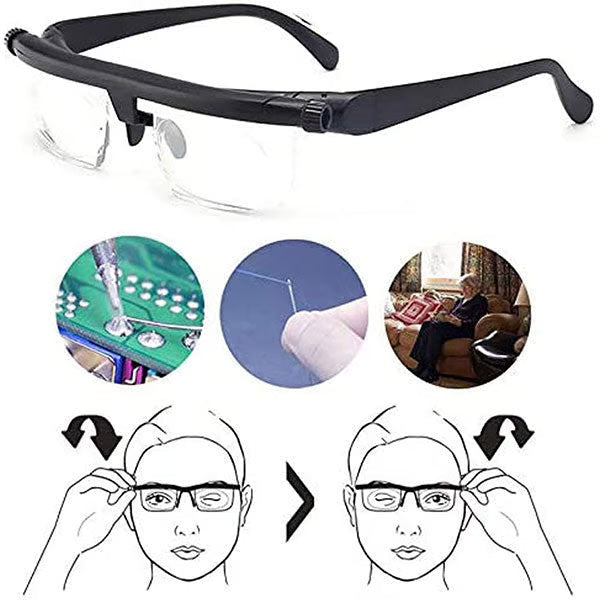 The VisionDial - The Only Pair of Glasses You'll Ever Need - 50% OFF