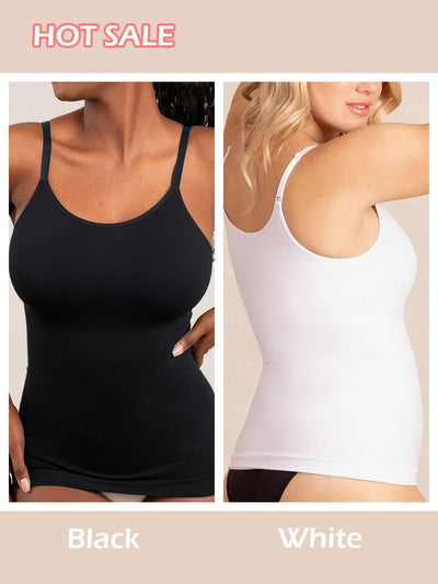 All Day Shaping Comfort Stretch Camisole - Seamless Tummy Control Tank - 50% OFF