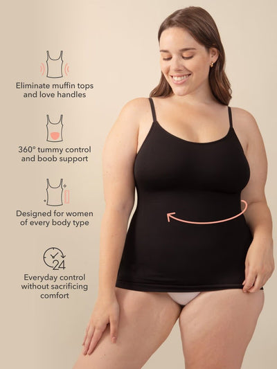 All Day Shaping Comfort Stretch Camisole - Seamless Tummy Control Tank - 50% OFF