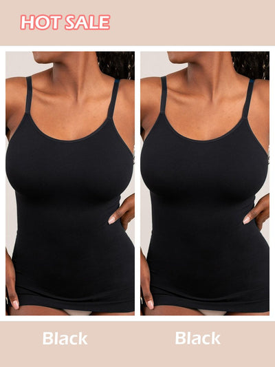 All Day Shaping Comfort Stretch Camisole - Seamless Tummy Control Tank - 50% OFF