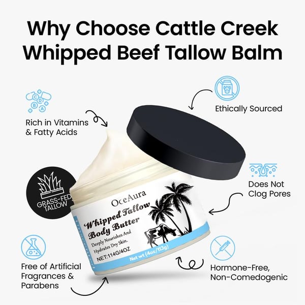PrimalDerm Tallow Balm - The Ultimate Skin Healer - 50% OFF
