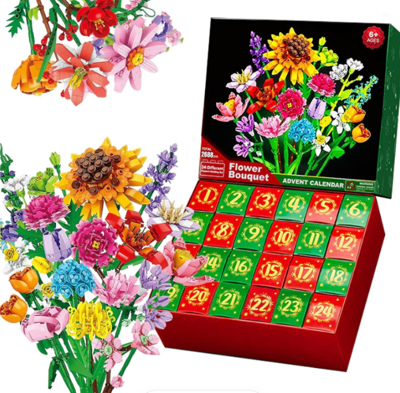 The Bloom-a-Day Advent Calendar - Build a Bouquet by Christmas + 50% OFF