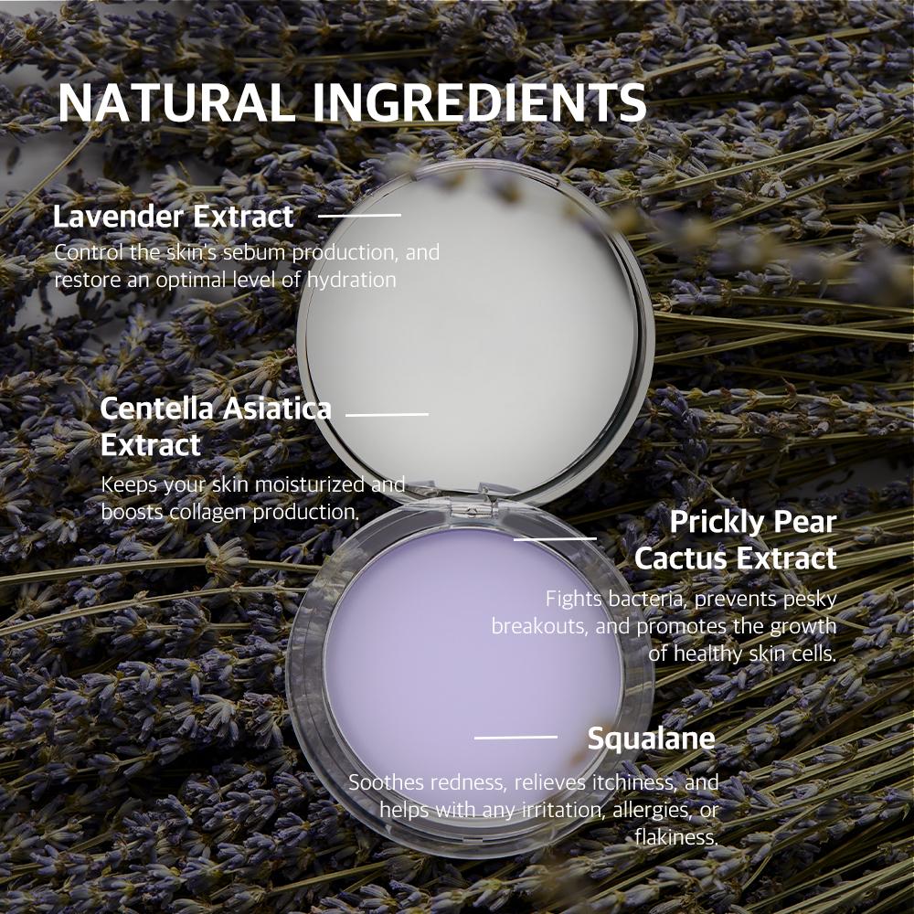 Lavender Matte-Lock Powder - Stay Flawless, Shine-Free All Day. + 50% OFF