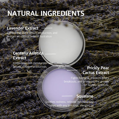 Lavender Matte-Lock Powder - Stay Flawless, Shine-Free All Day. + 50% OFF