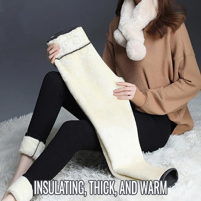 The Elegant Fleece Leggings - Warmth Without the Bulk - 50% OFF