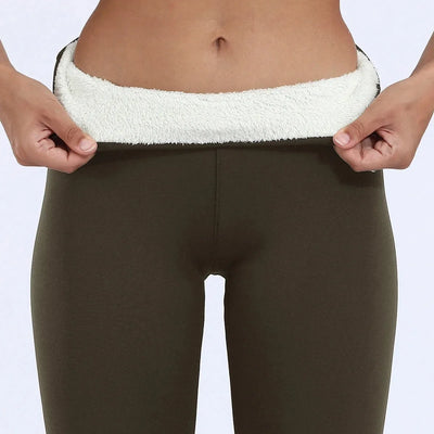 The Elegant Fleece Leggings - Warmth Without the Bulk - 50% OFF