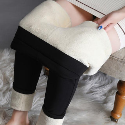 The Elegant Fleece Leggings - Warmth Without the Bulk - 50% OFF
