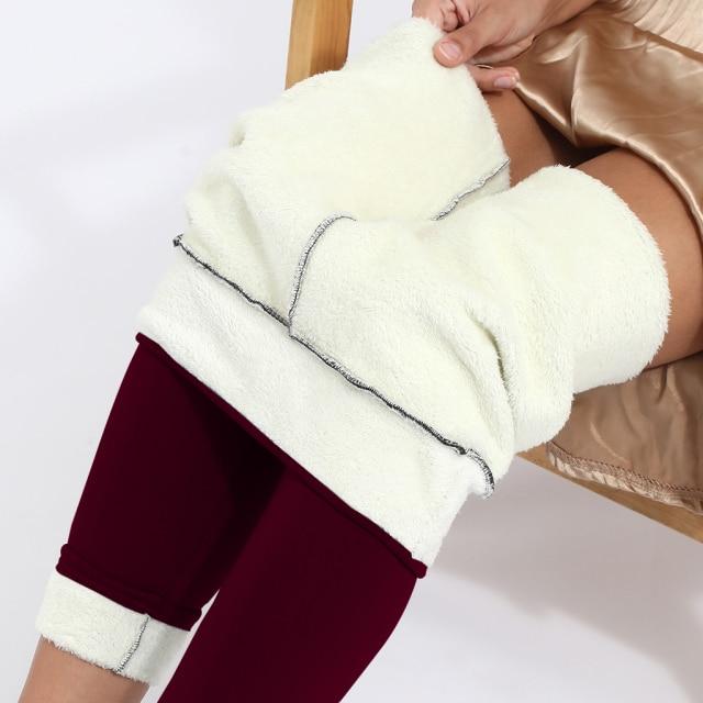 The Elegant Fleece Leggings - Warmth Without the Bulk - 50% OFF