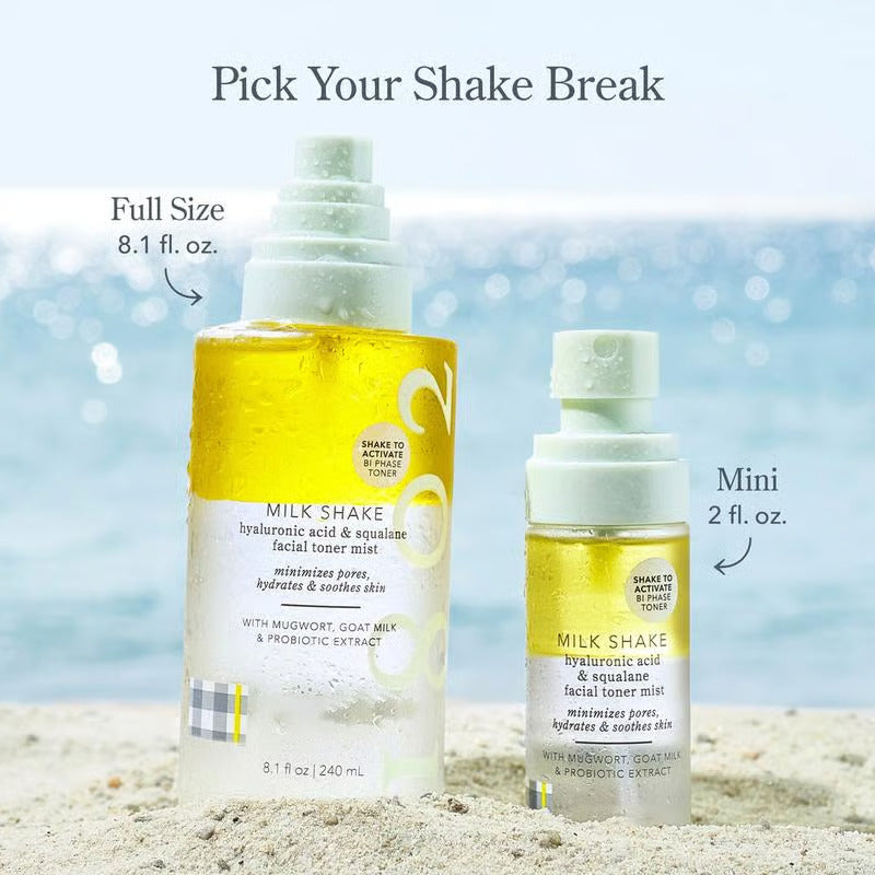 MilkShake Bi-Phase Toner Mist – Hydrating Goat Milk + Hyaluronic Acid – 50% OFF