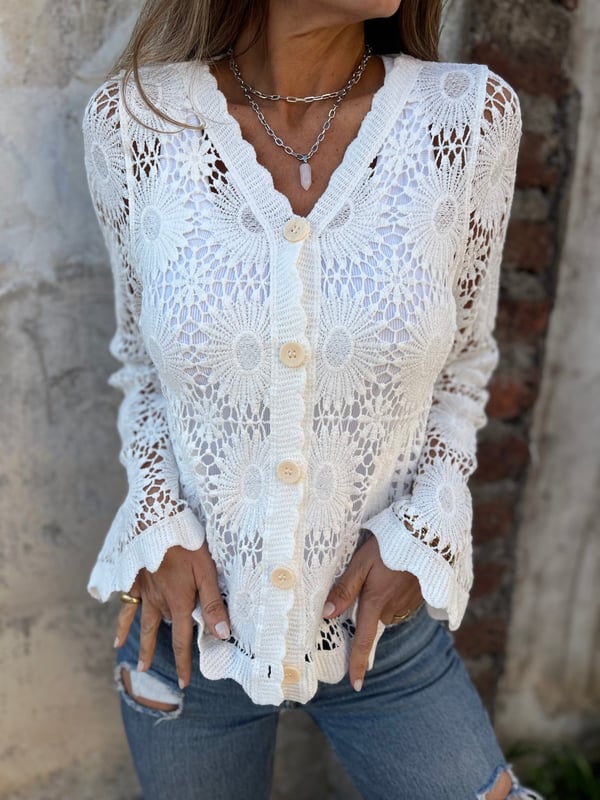 The Positano Blouse - Effortless Bohemian Chic - 50% OFF