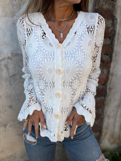The Positano Blouse - Effortless Bohemian Chic - 50% OFF
