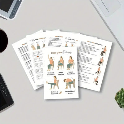 The 30-Day Chair Yoga Guide - Lose Weight From Your Seat + 50% OFF