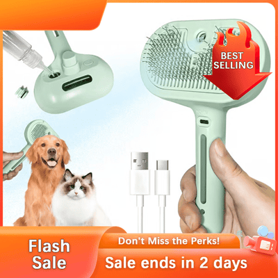 The ZenPaws Steamer - The Brush Your Pet Will Actually Love - 50% OFF