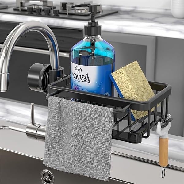 FaucetCaddy - A Clutter-Free Sink Instantly - 50% OFF TODAY