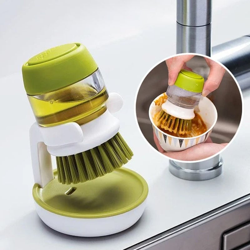 The Hygienic Cleaning Brush - No Moldy Smell, No Messy Counter - 1+1 FREE