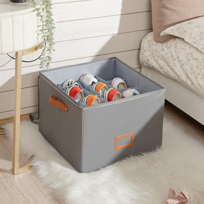 Fabric Shoe Organizer Box – Keep Your Shoes Neat, Clean & Dust-Free – 50% OFF