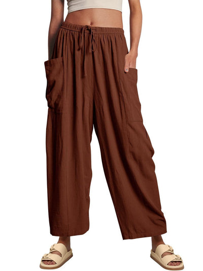 Breezora Linen Flow Pants – Your Go-To for Effortless Summer Comfort - 50% OFF