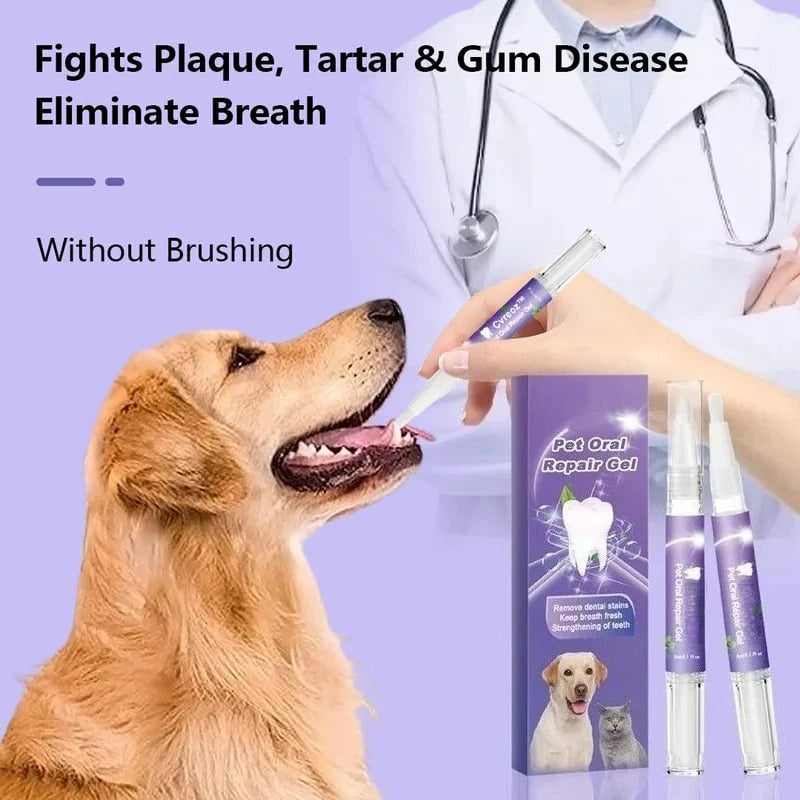 The Paw-Pure Oral Gel - A Vet-Clean Smile, No Brushing + 50% OFF