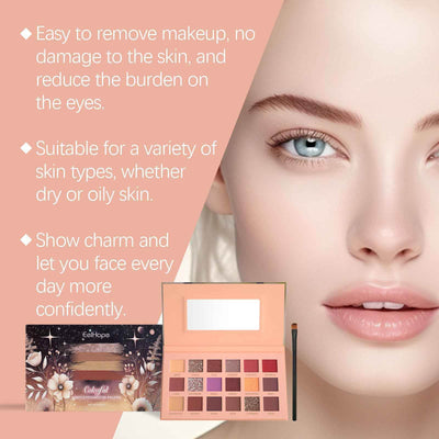 ColorMuse 18-Color Eyeshadow Palette – Unleash Your Creativity with Every Shade - 50% OFF